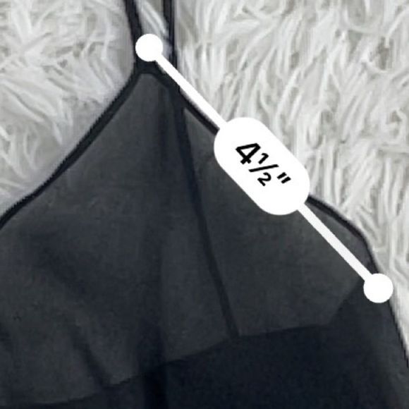 Women’s Milly Black Sheer Classy Camisole Top (8) EK09 - Picture 11 of 11